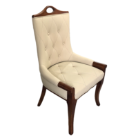 Chaise de salle à manger moderne en bois massif pour la maison, le bureau et les bars, mobilier de salle à manger pour la maison et l'hôtellerie/la restauration
