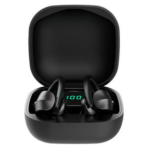 Écouteurs Bluetooth TWS-T12 TWS Pro, prise en charge du logo OEM, avec étui de charge, nouvelle conception, écouteurs sans fil véritable avec écran LCD - Product Image 1