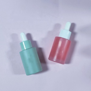 Botellas de Vidrio con Gotero de 30 ml, Color Rosa, Azul y Verde, con Etiqueta Personalizada, para el Cuidado de la Piel, Aceite para el Cuidado Personal y Suero - Product Image 3