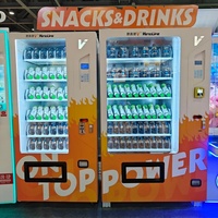 Nueva máquina expendedora de aperitivos y bebidas con función SDK Máquina vendedora de teclado automático