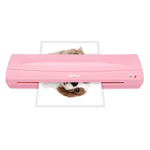 공장 뜨거운 판매 A3 A4 사진 자동 전기 플라스틱 필름 뜨거운 차가운 핑크 라미네이팅 기계