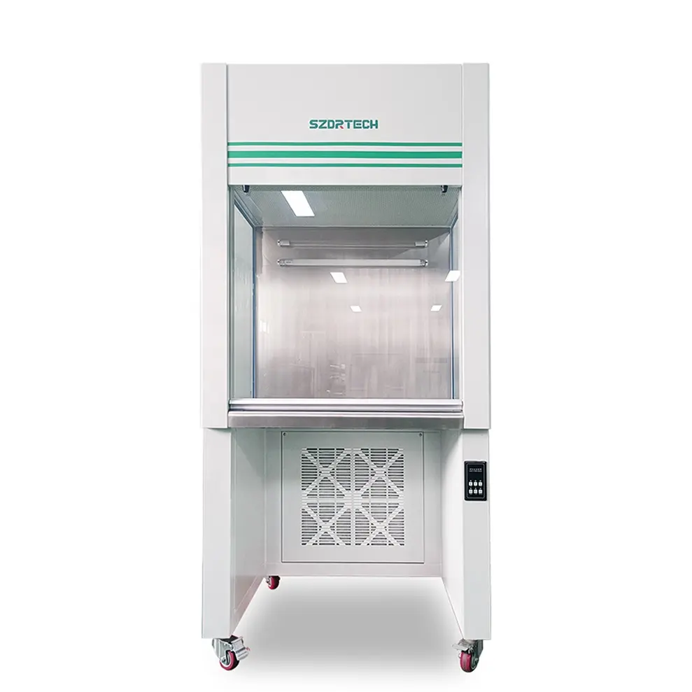 CE GMP ISO class 100 vertical laminar air flow cabinet clean bench maker