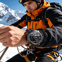 Montre tactile complète I151 pour hommes, cadrans personnalisables, fréquence cardiaque, SpO2, suivi du sommeil, multisports, vente en gros d'usine, personnalisation du logo OEM