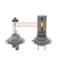 Nouveau phare de voiture mini LED 30W, température de couleur 6500K, Plug and Play, H4 H7 H1 H3 H11 9005 9006, taille halogène, lampes de voiture