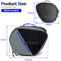 Sac intérieur de sacoche latérale de moto, sacoche de selle, boîte à outils pour Yamaha TRACER 9 Tracer9 Tracer 9 GT
