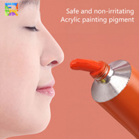 Pigment acrylique pour artistes, pour peinture à l'huile, pâte lisse et uniforme, couleur riche et pleine, pour toile, verre et papier - Imperméable, 100 ml
