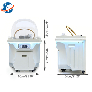 Dayanıklı Akrilik Çin Masaj Malzemesi Mobil Lavabo Beyaz Kase Yıkama Lavabosu Güzellik Salonu Şampuan Kuaför Salonu için - Product Image 5