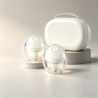 Étui de transport pour tire-lait imperméable avec logo personnalisé, sac rigide portable pour tire-lait, pour tire-laits portables