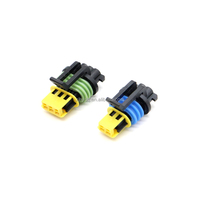 Connecteurs de câbles automobiles en nylon étanches IP65 à 3 broches femelles 10A pour 15336029