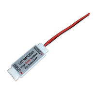 Variateur de lumière LED RGB RGBW avec télécommande, DC 5-24V 24A 10A, boîtier en aluminium, répéteur de signal PWM, extension pour bandes lumineuses COB SMD
