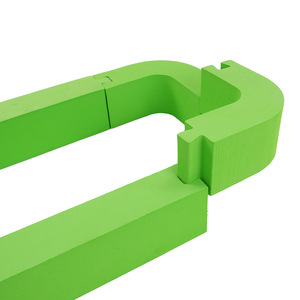 Eco-Friendly Children's EVA Sponge <strong>Block</strong> Toys Air Bubble Film Tower Castle <strong>Block</strong> With Wire Cutting Stamping Feature - Product Image 1