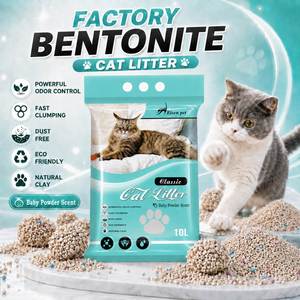 Arena para Gatos de Bentonita Ecológica Premium al por Mayor, Libre de Polvo, Aglutinación Rápida para Gatos - Product Image 1