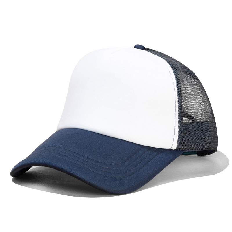 Navy Blue+White