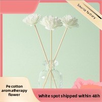 Vente en gros de fleurs artificielles en coton pe aromathérapie sans feu ensemble de fleurs séchées accessoires volatiles pour la décoration intérieure air