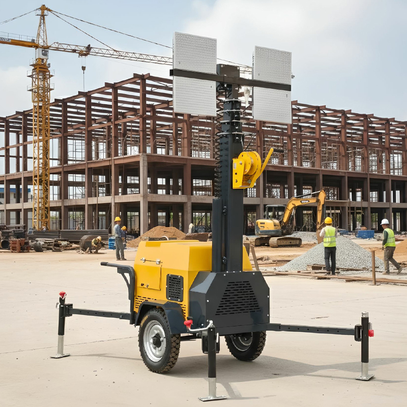 7m diesel Light Tower Engineering Lighting