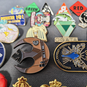 Broche de fabricante, pin de seguridad metálico para ropa, insignia de solapa personalizada, pin de esmalte para sombrero. - Product Image 5