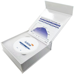 IVISTA 1200MPa Densité ≥6.0g/cm³ Résistance à la flexion Haute Qualité ST Matériau <span class=keywords><strong>dentaire</strong></span> en <span class=keywords><strong>zircone</strong></span> blanc pour couronnes et implants Chine - Product Image 1