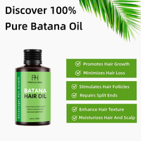 Aceite de Batana 100% Natural Puro y Crudo, Previene la Caída del Cabello, Aceite de Batana Sin Refinar que Mejora el Grosor, Aceite de Botana para el Crecimiento del Cabello