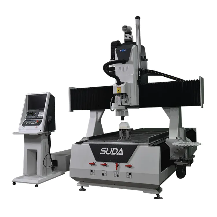 SUDA ATC CNC Router 4 Axis Machine 3D CNC Wood Router Manufacturer of Wood Carving Machine Woodworking Machinery Price