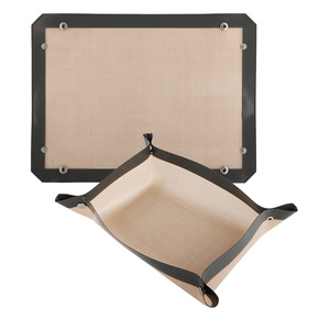 <span class=keywords><strong>Tapis</strong></span> <span class=keywords><strong>de</strong></span> cuisson en silicone <span class=keywords><strong>de</strong></span> qualité alimentaire avec boutons anti-débordement pour macarons et biscuits - Product Image 5