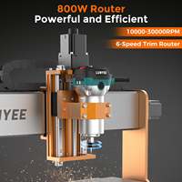 Machine de gravure et de fraisage miniature LUNYEE 4040 Nova, graveur de bureau DIY, zone de travail 400x400mm pour atelier à domicile