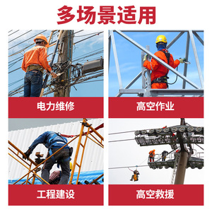 Dispositivo de Seguridad Retráctil Anticaídas de 5m/10m, de Acero Aleado, Autoblocante, para Trabajos en Altura - Product Image 2