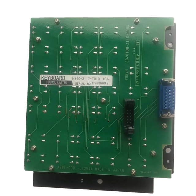 In Stock Original CNC Control Teach Pendant Membrane Mhe1copy Keyboards N860-3117-T010 Spare Fanuc Keyboard