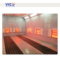 Centre de service de peinture automobile Vico, cabine de peinture, filtre de cabine de peinture, salle de peinture automobile # VPB-E700