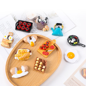Aimants de réfrigérateur en forme de nourriture de grande taille, simulation de pain français et frites, décoration créative pour la maison, cadeau, vente en gros - Product Image 3