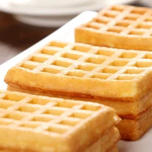 Mesin Biskuit Wafel Produktivitas Tinggi/Lini Produksi Wafer Lembut/Peralatan Memanggang Wafel Lembut