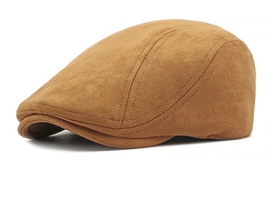 Nouvelle Collection Automne 2024 : Béret Classique en Daim Unisexe – Style Rétro Britannique Printemps-Automne - Product Image 6