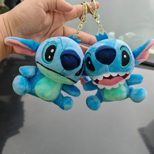 ตัวการ์ตูนน่ารัก8นิ้วตุ๊กตาสัตว์นุ่มนิ่มสีชมพูฟ้าตุ๊กตาของเล่นผ้าฝ้าย PP สำหรับวันเกิด - Product Image 3