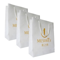 Sac à provisions réutilisable écologique personnalisé en plastique PP gousset latéral cadeau promotionnel pour les expositions de supermarché caractéristiques Logo