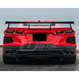 Alerón Trasero de Fibra de Carbono Estilo 5VM para Chevrolet Corvette C8 Stingray Z51, Kit de Mejora - Product Image 4