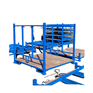 Estante Apilable Industrial de Acero Inoxidable de Múltiples Niveles con Protección Contra la Corrosión para Almacenamiento en Almacenes - Product Image 1
