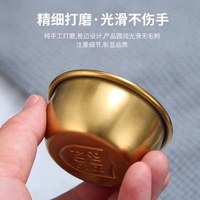Bol à sauce en acier inoxydable 304 de qualité commerciale, idéal pour les cornichons coréens, écologique et multi-usage, plat à condiments en métal pour les fêtes