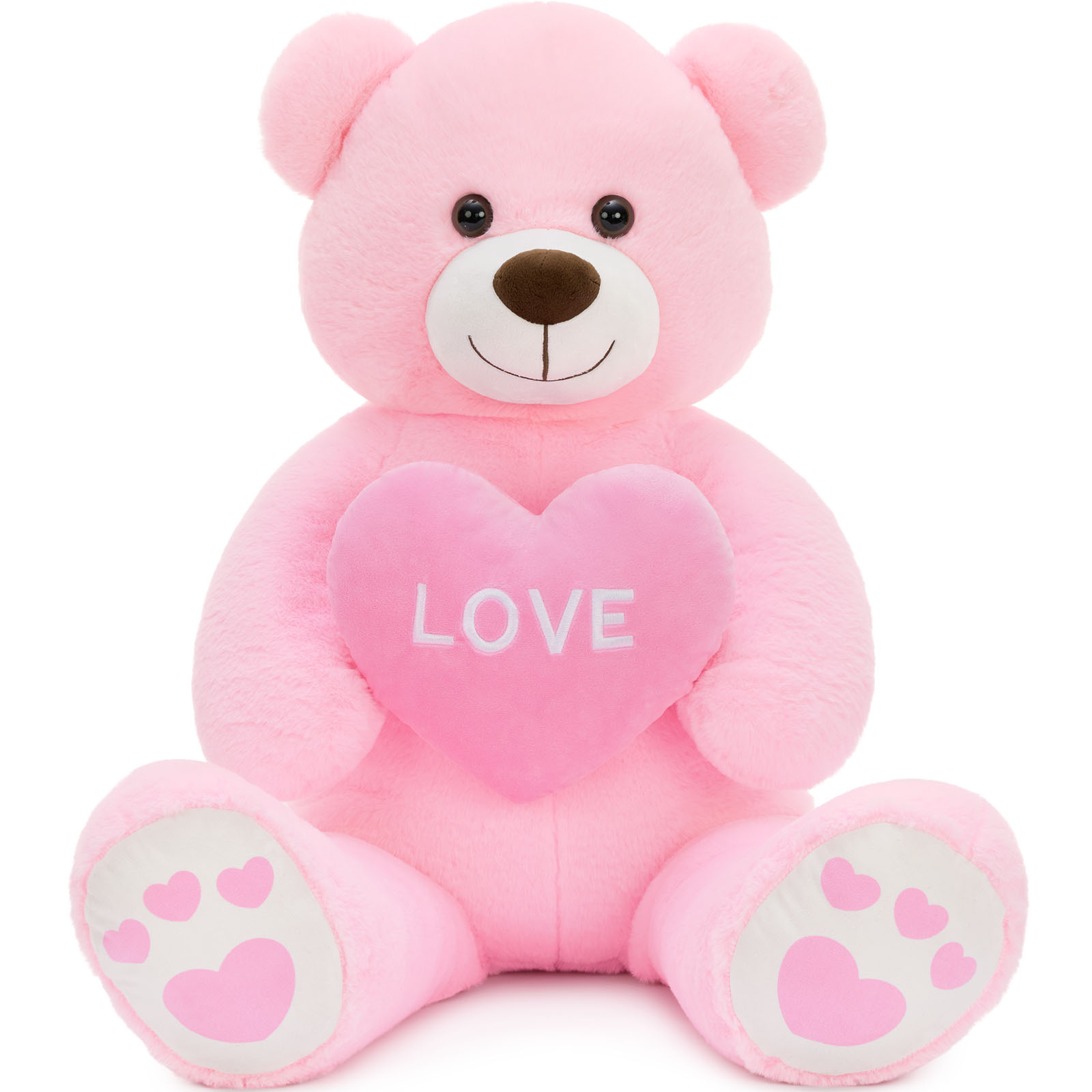 Pink Love Heart Teddy Bear