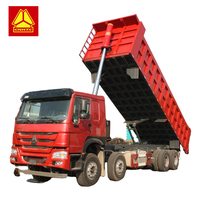 Camion à benne basculante miniature Sinotruck Howo 371 6x4 chinois, camion à benne basculante Canter 371