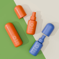 Emballage cosmétique pour soins de la peau KAIGE, impression couleur personnalisée, flacon pulvérisateur pour tonique visage et cheveux, hydratant, 100 ml, PET