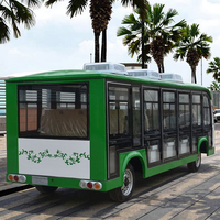 Voitures de tourisme électriques FRD 23 places à moteur 96V11kW avec climatisation, fourgonnettes et voitures de tourisme – Approvisionnement direct usine