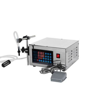 Machine semi-automatique électrique de haute précision 5-3500 ml pour le remplissage numérique de liquides en sachets/bouteilles (aliments, boissons, huiles) - Product Image 2