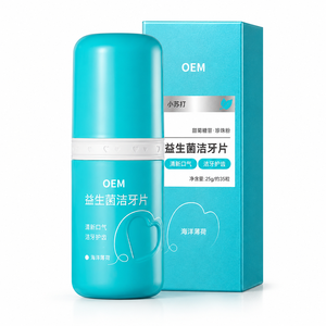 Compresse Probiotiche OEM/ODM per la Pulizia dei Denti 25g/35 Pezzi, <span class=keywords><strong>Dentifricio</strong></span> Solido Masticabile per l'Igiene Orale e l'Alito Fresco - Product Image 4