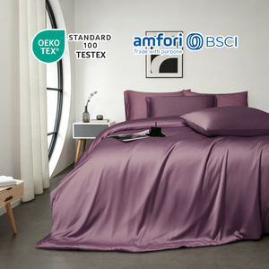 Ensemble de housse de <span class=keywords><strong>couette</strong></span> de qualité hôtelière de luxe, 100% fibre de bambou, taille king, 300 fils, toutes saisons, pour linge de lit haut de gamme - Product Image 1