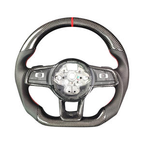Personnalisation d'usine pour VW <span class=keywords><strong>GOLF</strong></span> MK7 <span class=keywords><strong>GTI</strong></span> POLO <span class=keywords><strong>Golf</strong></span> <span class=keywords><strong>GTI</strong></span> 8 volant en Fiber de carbone forgé pièce d'auto de sport - Product Image 2