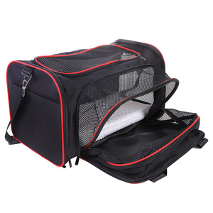 Transporteur voyage des animaux chiens chats sac en gros usine directe pet <span class=keywords><strong>cage</strong></span> compagnie aérienne approuvé doux face portable sac pour animaux de compagnie - Product Image 1