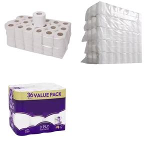 Wholesale Custom Printed Virgin Wood Pulp Eco-Friendly Washable Soft Disposable <b>Toilet</b> <b>Paper</b> <b>Roll</b> - Product Image 1