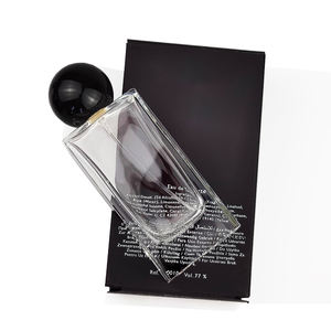 <span class=keywords><strong>2023</strong></span> nouvelle mode prête à être expédiée vide verre lourd hommes bouteille d'eau de cologne 50 ml et boîte d'emballage en papier rigide ensemble complet - Product Image 6
