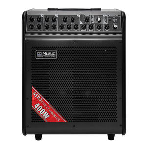 Amplificateur PA professionnel haute puissance 400W avec 4 canaux pour système audio de fête en acier inoxydable - Product Image 1