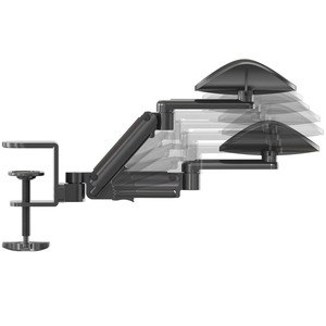 EH01 Pince de <span class=keywords><strong>bureau</strong></span> pour ordinateur de <span class=keywords><strong>bureau</strong></span> à domicile Support de <span class=keywords><strong>coude</strong></span> en stock Pince de <span class=keywords><strong>bureau</strong></span> en aluminium pour <span class=keywords><strong>bureau</strong></span> à domicile <span class=keywords><strong>Repose</strong></span>-poignet réglable - Product Image 1