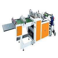 Machine de fabrication de sacs Jiana SHZH-600 à commande servo complète, avec moteur et roulement en plastique, pour ligne simple ou double, et couteau volant circulant